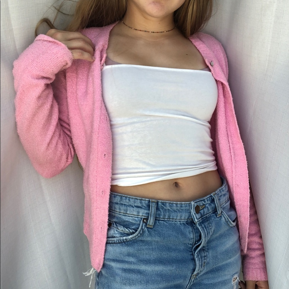 Tommy Hilfiger Vintage Pink Button Up